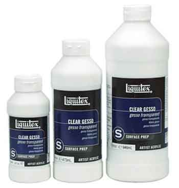 Clear Gesso from Liquitex 