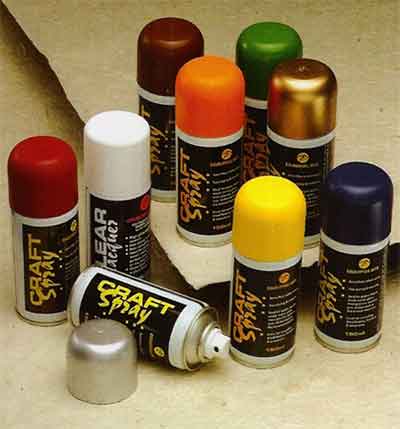 Arts Craft Acrylic Enamel spray cans