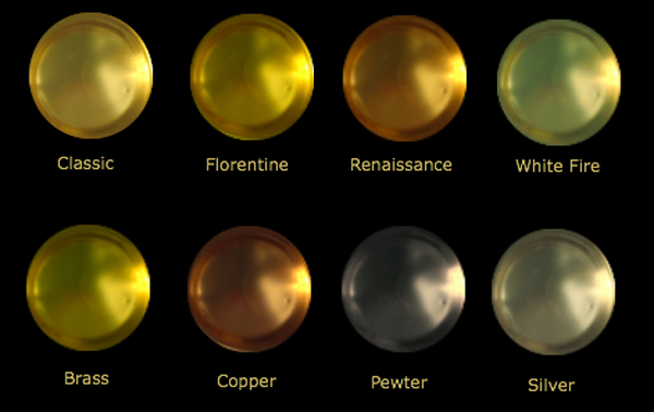 Liquid Leaf Colour Chart for Gold Leaf Gilding Information Hints and Tips  #goldleaf