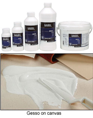 Gesso White Liquitex Surface Preparation 118 ml to 3.97 Litre