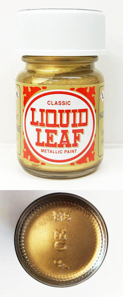 Plaid Liquid Leaf Gilding 