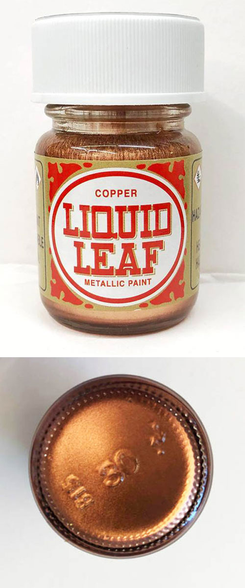 Copper Treasure Gold leaf paint