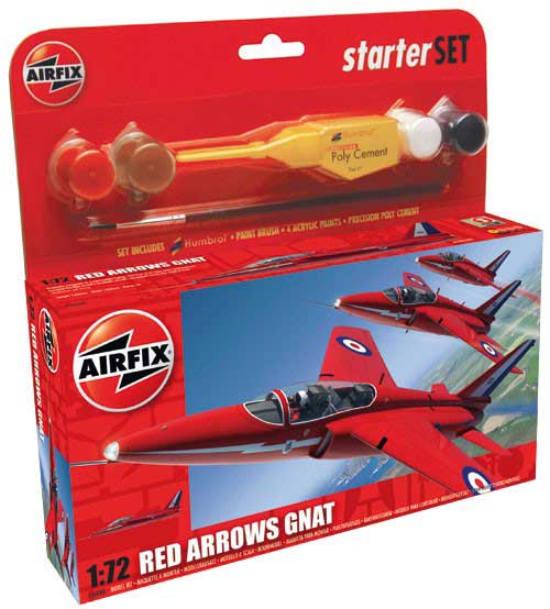 Red Arrows Gnat Starter Set (A50080 A55105) 