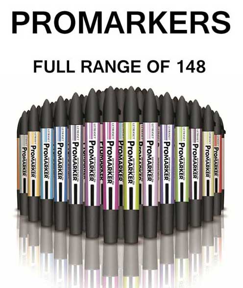 Letraset Promarker 5 Marker Pen Set - Manga Additions 2