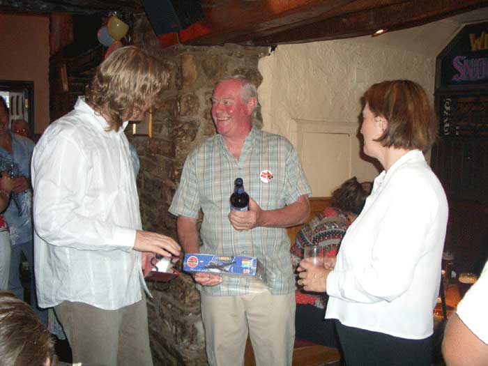 Jeff Maycock at the Snooty Fox Kirkby Lonsdale  23rd July 2005