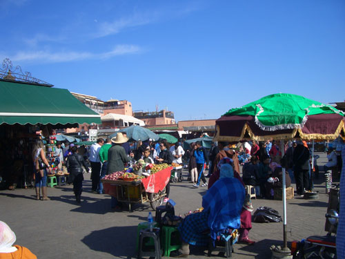 Marrakech Morroco Jemaa el Fnaa