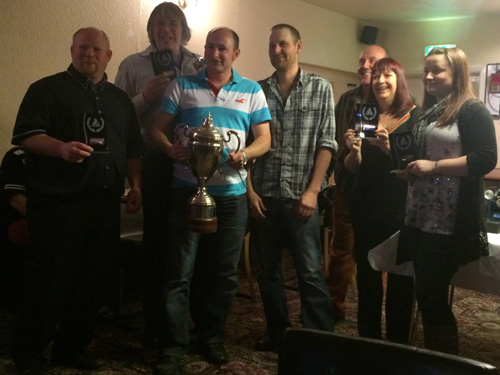 Kings Arms Kirkby Lonsdale Lune Valley Pool League Team  
Champions 2014 2015
</b>
<br><font face=