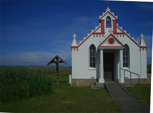 Italian Chapel Orkney Island 2014