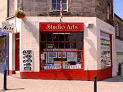 Studio Arts Gallery Shop Exterior, Lancaster